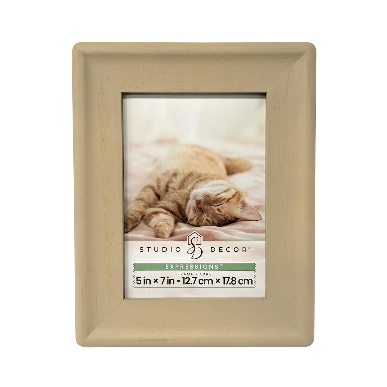 6 Pack: Expressions™ 5" x 7" Rounded Wood Frame by Studio Décor®